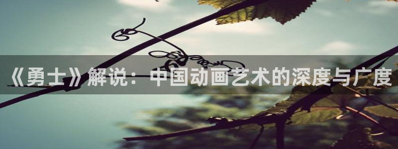 秋霞午夜宅男电影：《勇士》解说：中国动画艺术的深度与广度