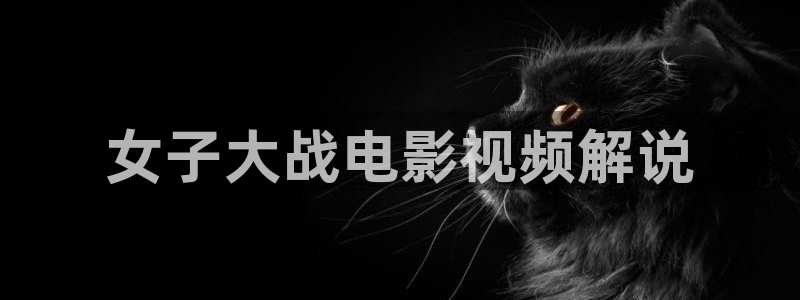 欧美成人午夜影视：女子大战电影视频解说