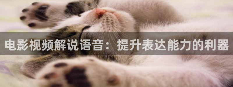 av福利午夜影院：电影视频解说语音：提升表达能力的利器